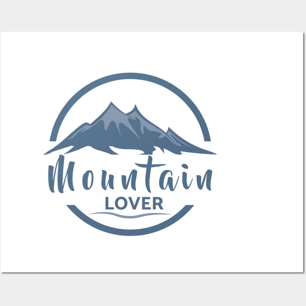 Mountain Lover Wall Art by Double You Store